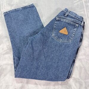 Bulwark FR Flame Resistant Work Jeans Mens 32x30 Blue Denim Carpenter Style‎
